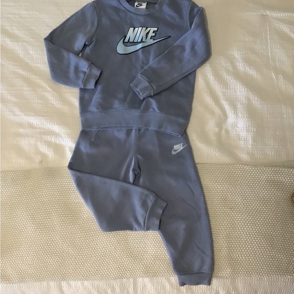 Nike Kids Blue Tracksuit Set - Picture 1 of 10